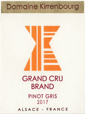 BOX OF  6 Pinot Gris - Grand Cru Brand 2017