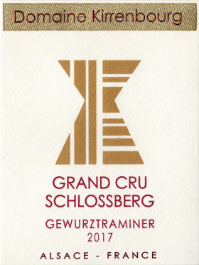 Gewurztraminer - Grand Cru Schlossberg 2017