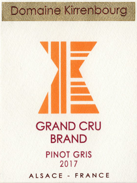 Pinot Gris - Grand Cru Brand 2017