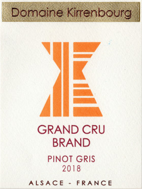 Pinot Gris - Grand Cru Brand 2018