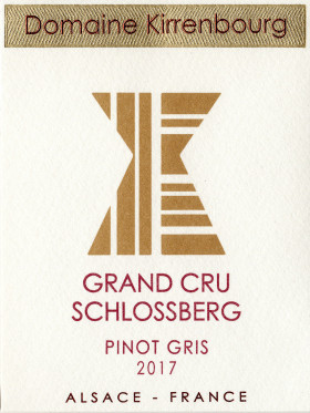 Pinot Gris - Grand Cru Schlossberg 2017
